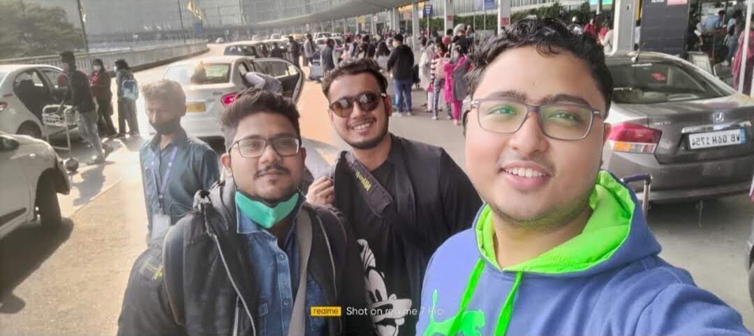 Excited faces at the CCU airport