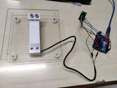 First try, when connected to PC, the healthy Arduino didn't respond correctly :(