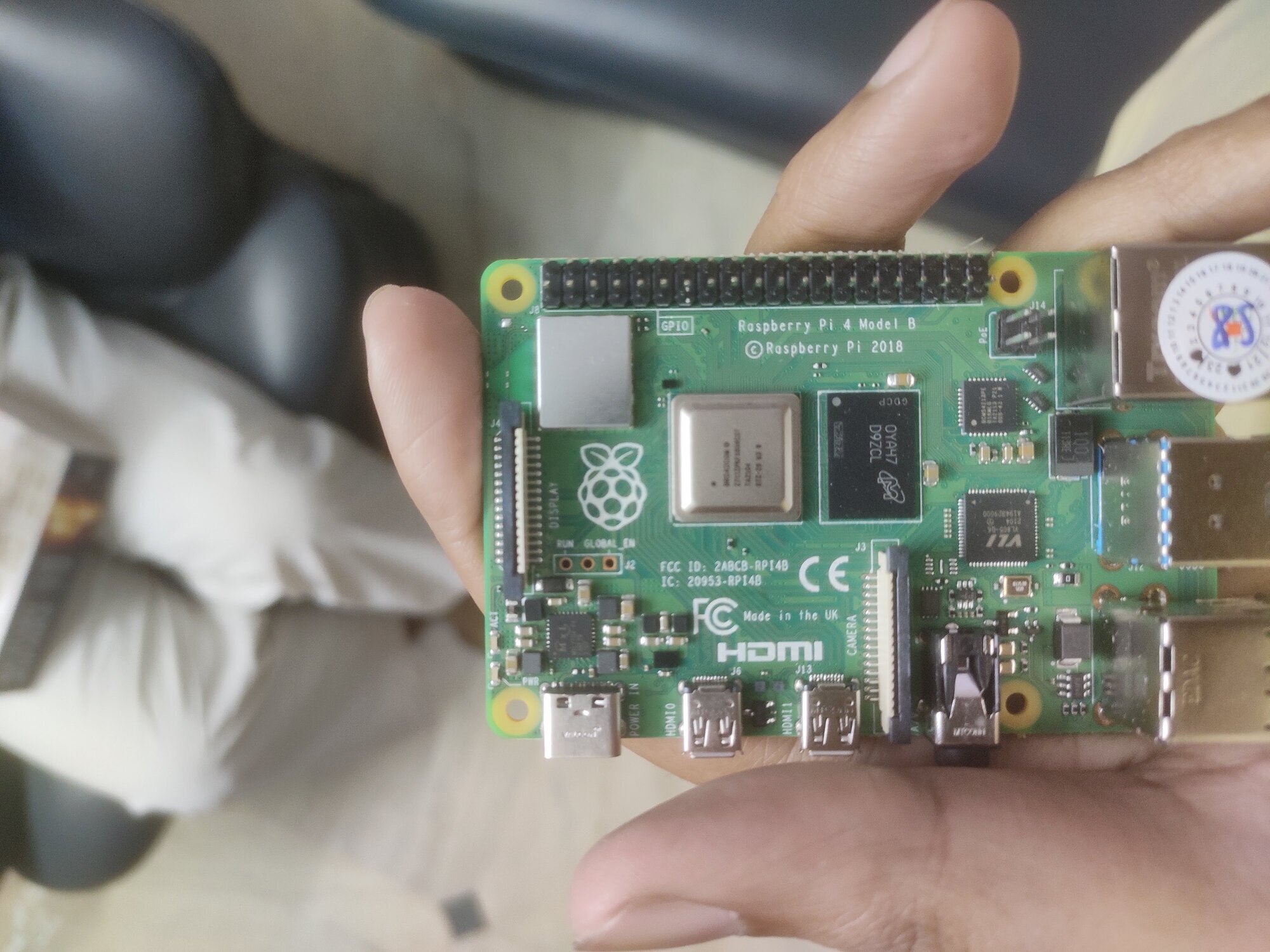 Freshly plucked Raspberry Pi